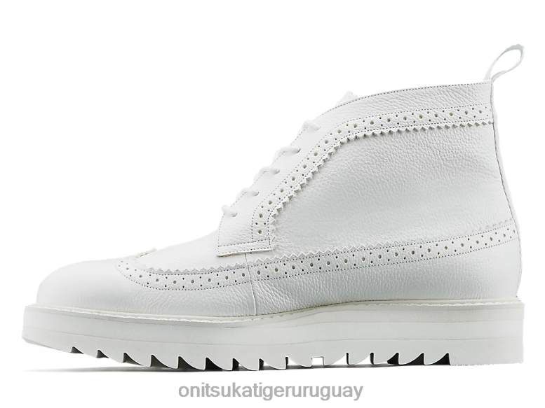Onitsuka Tiger chukka brogue unisexo J06BX13 blanco zapatos