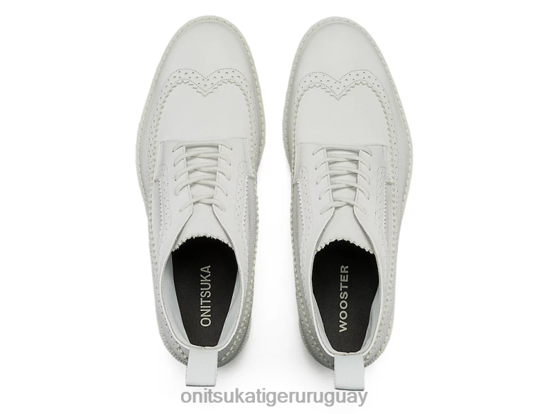 Onitsuka Tiger chukka brogue unisexo J06BX13 blanco zapatos