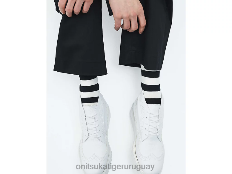 Onitsuka Tiger chukka brogue unisexo J06BX13 blanco zapatos