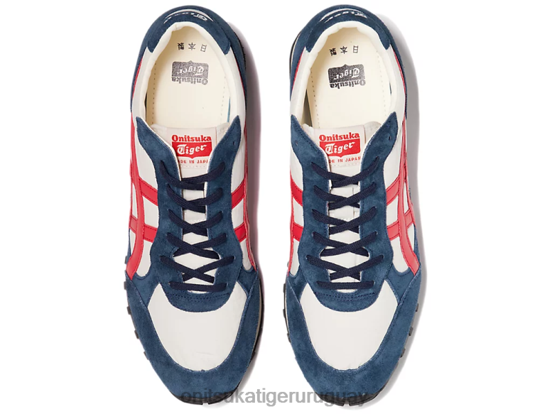 Onitsuka Tiger colorado nm unisexo J06BX222 blanco/rojo clásico zapatos