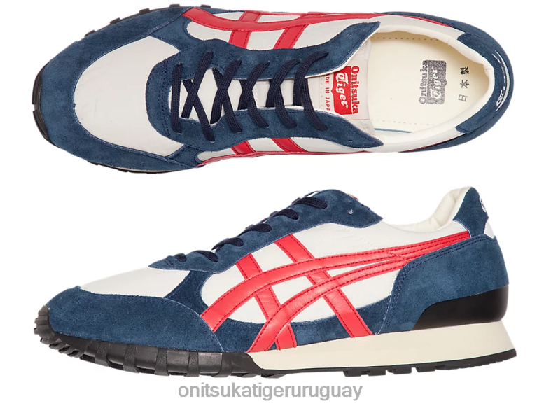 Onitsuka Tiger colorado nm unisexo J06BX222 blanco/rojo clásico zapatos