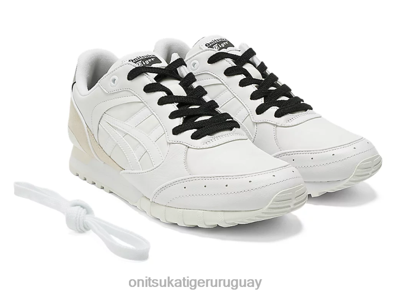 Onitsuka Tiger colorado ochenta y cinco unisexo J06BX20 blanco zapatos