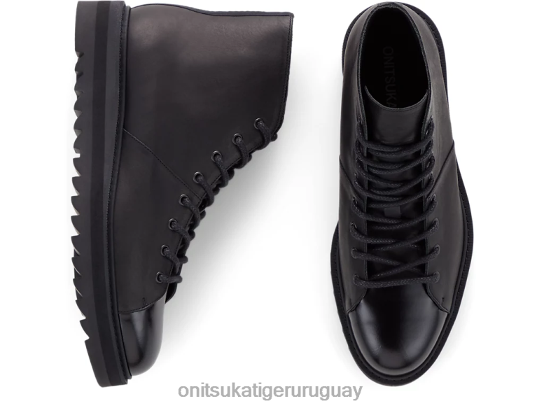Onitsuka Tiger cordones mt unisexo J06BX215 negro zapatos
