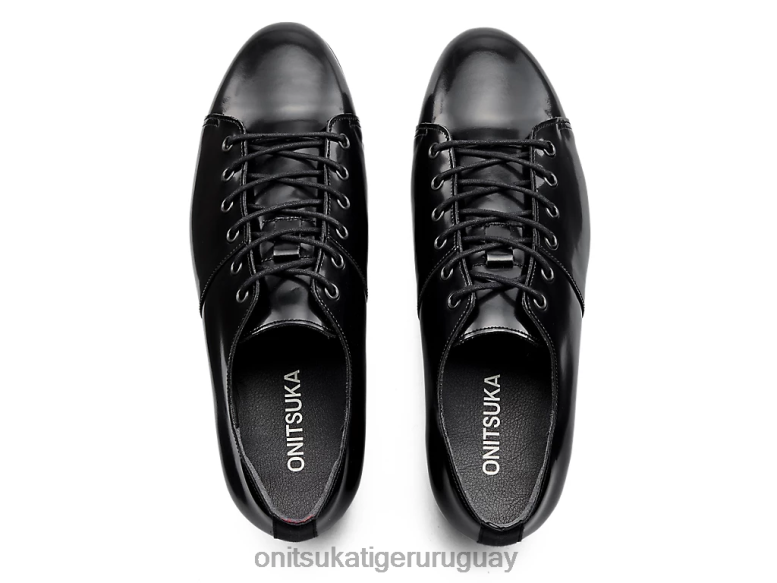 Onitsuka Tiger cordones mujer J06BX555 negro/rojo clásico zapatos