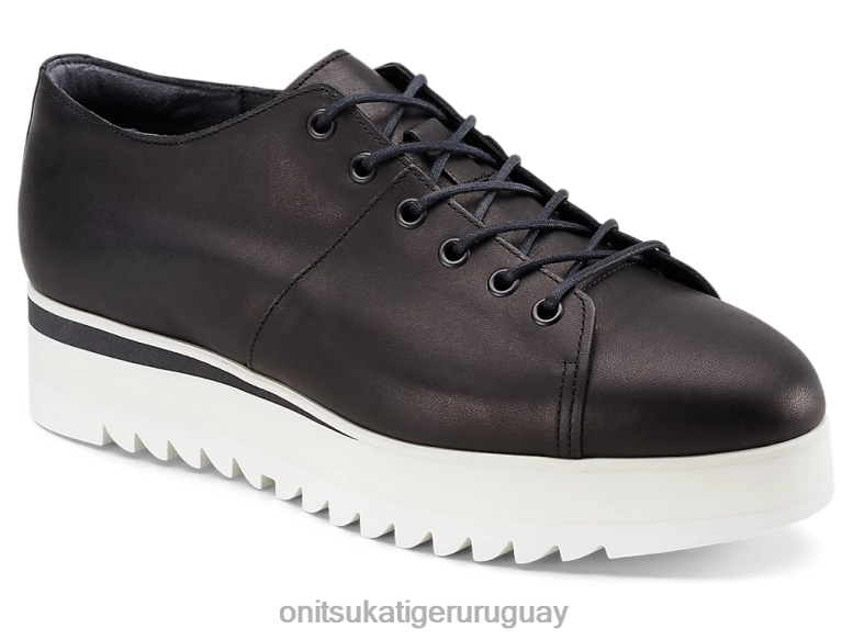Onitsuka Tiger cordones mujer J06BX561 negro zapatos