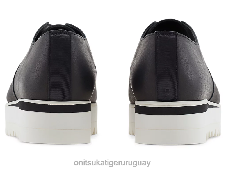 Onitsuka Tiger cordones mujer J06BX561 negro zapatos