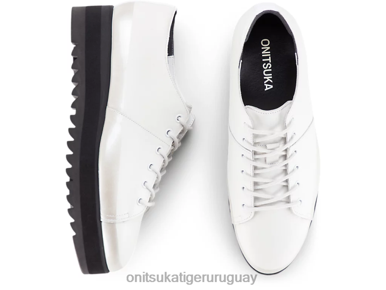 Onitsuka Tiger cordones mujer J06BX567 negro zapatos