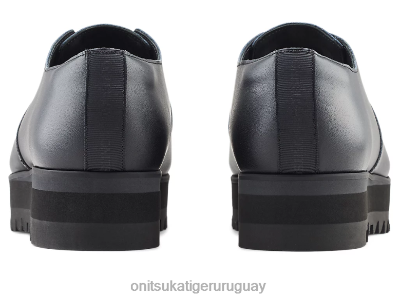 Onitsuka Tiger cordones mujer J06BX581 negro zapatos
