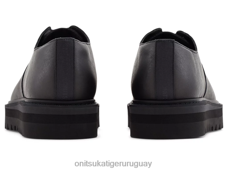 Onitsuka Tiger cordones unisexo J06BX212 negro zapatos