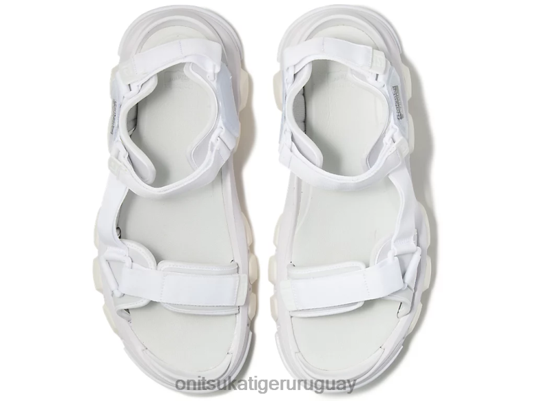 Onitsuka Tiger correa dentífrica unisexo J06BX225 blanco zapatos