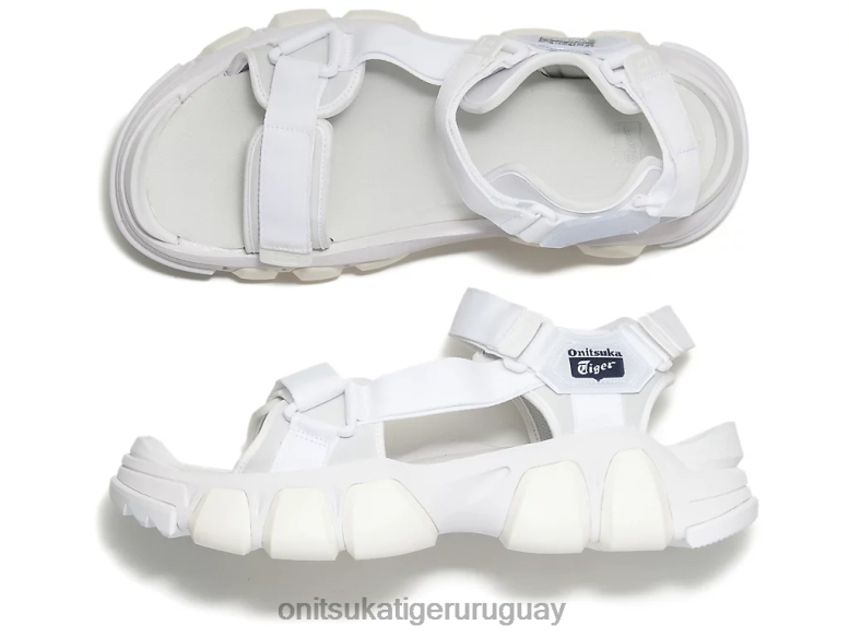 Onitsuka Tiger correa dentífrica unisexo J06BX225 blanco zapatos