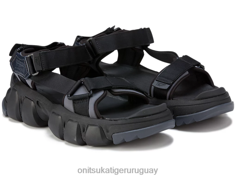 Onitsuka Tiger correa dentífrica unisexo J06BX231 negro zapatos