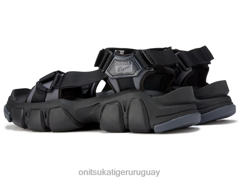 Onitsuka Tiger correa dentífrica unisexo J06BX231 negro zapatos