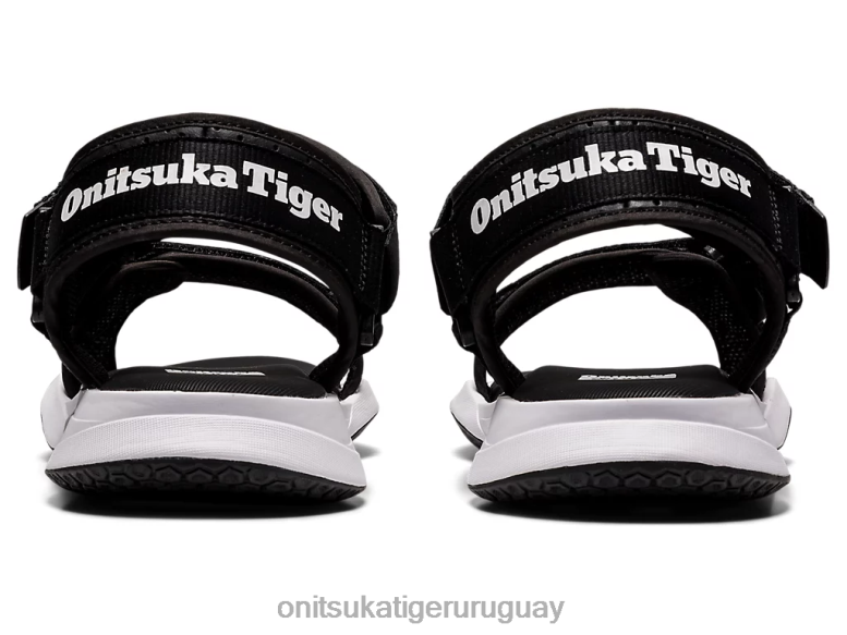 Onitsuka Tiger correa ohbori unisexo J06BX273 blanco negro zapatos
