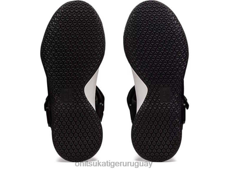 Onitsuka Tiger correa ohbori unisexo J06BX273 blanco negro zapatos