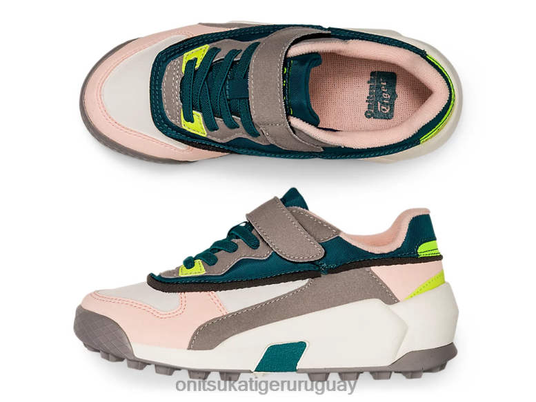 Onitsuka Tiger corredor de mezcla niños J06BX619 pino aterciopelado/brisa zapatos