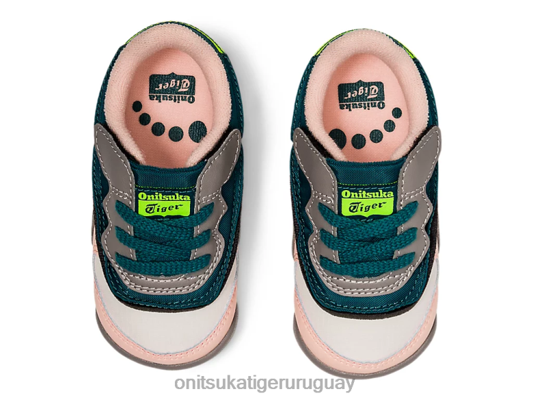 Onitsuka Tiger corredor de mezcla niños J06BX620 pino aterciopelado/brisa zapatos