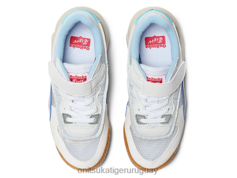 Onitsuka Tiger corredor de mezcla ps niños J06BX627 blanco zapatos