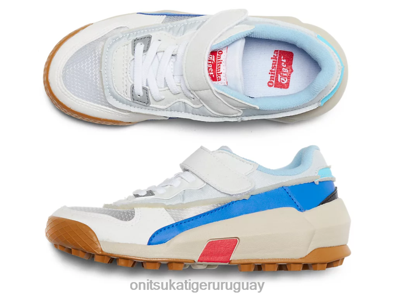 Onitsuka Tiger corredor de mezcla ps niños J06BX627 blanco zapatos