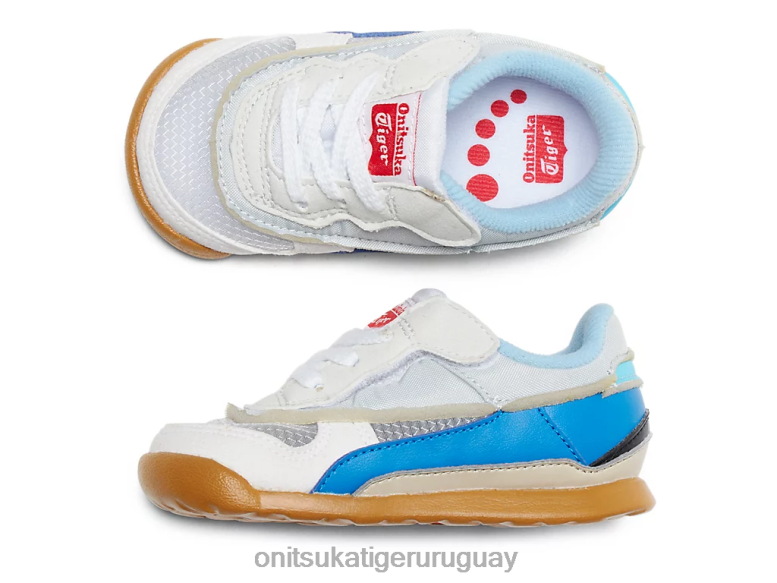 Onitsuka Tiger corredor de mezcla ts niños J06BX628 blanco zapatos