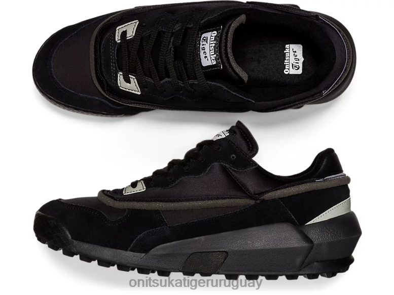 Onitsuka Tiger corredor de mezcla unisexo J06BX279 negro zapatos