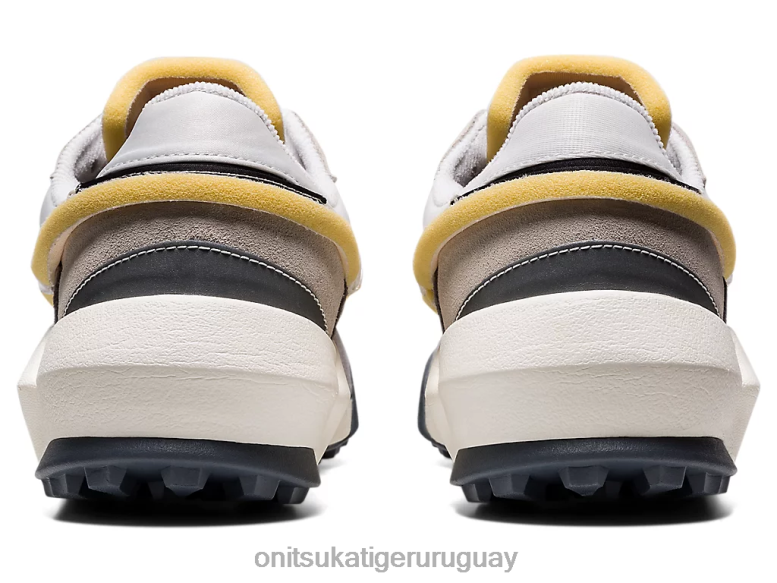 Onitsuka Tiger corredor de mezcla unisexo J06BX330 blanco/chapa de roca zapatos