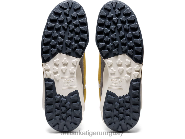 Onitsuka Tiger corredor de mezcla unisexo J06BX330 blanco/chapa de roca zapatos