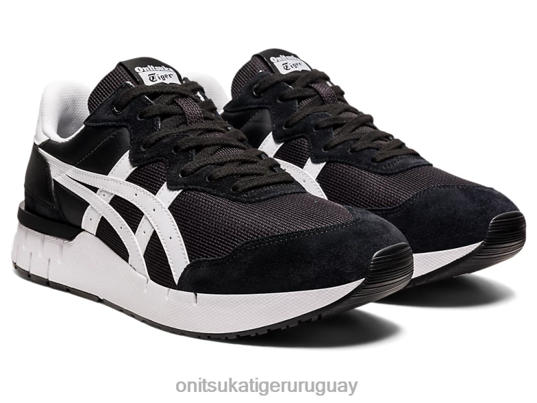 Onitsuka Tiger corredor rebilac unisexo J06BX245 blanco negro zapatos