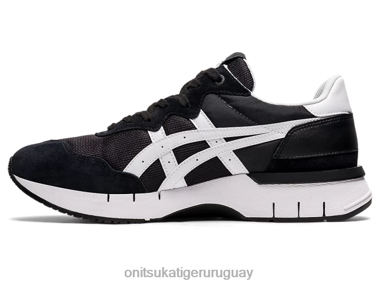 Onitsuka Tiger corredor rebilac unisexo J06BX245 blanco negro zapatos