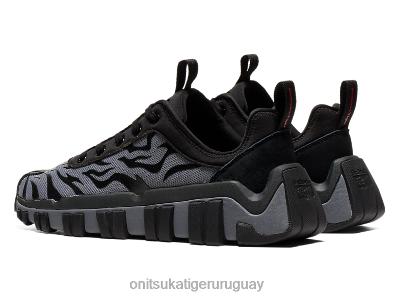 Onitsuka Tiger crestado unisexo J06BX75 metrópoli/negro zapatos