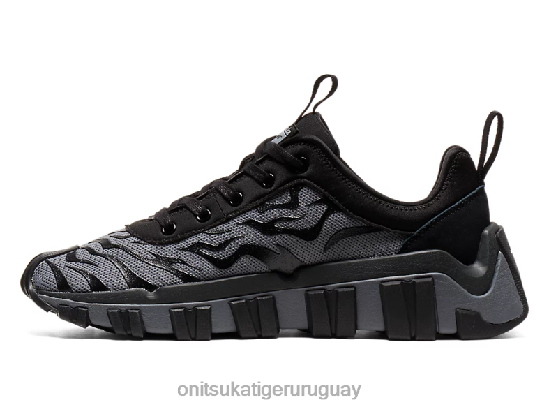 Onitsuka Tiger crestado unisexo J06BX75 metrópoli/negro zapatos