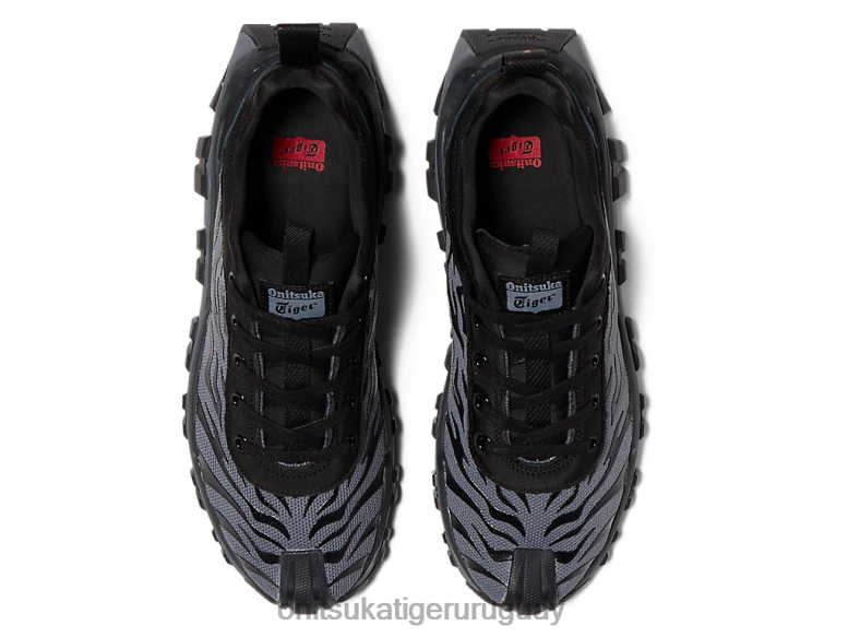 Onitsuka Tiger crestado unisexo J06BX75 metrópoli/negro zapatos