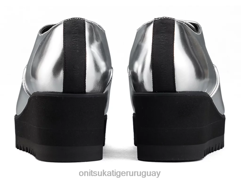 Onitsuka Tiger cuña-o mujer J06BX570 plata zapatos