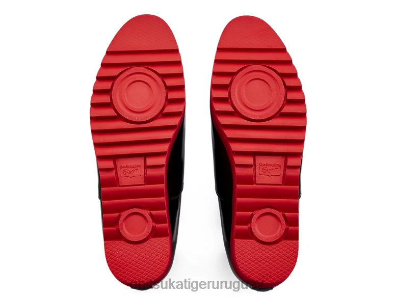 Onitsuka Tiger cuña-o mujer J06BX576 negro/rojo clásico zapatos