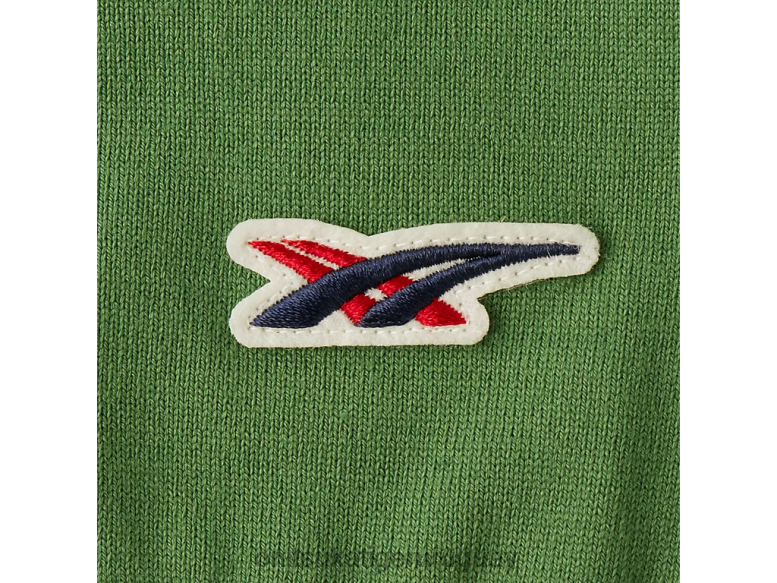 Onitsuka Tiger cárdigan de punto unisexo J06BX481 verde brillante ropa