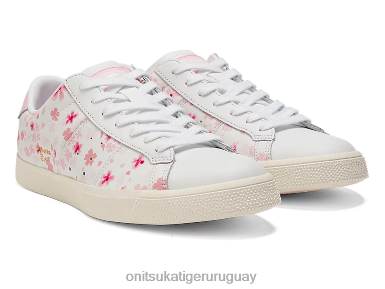 Onitsuka Tiger césped 30 unisexo J06BX18 blanco/algodón de azúcar zapatos