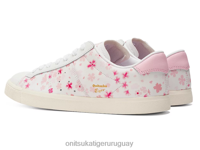 Onitsuka Tiger césped 30 unisexo J06BX18 blanco/algodón de azúcar zapatos