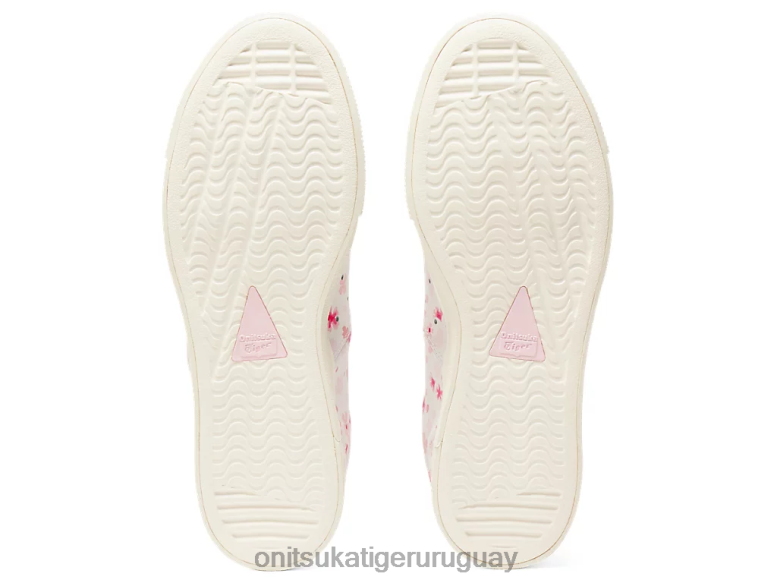 Onitsuka Tiger césped 30 unisexo J06BX18 blanco/algodón de azúcar zapatos