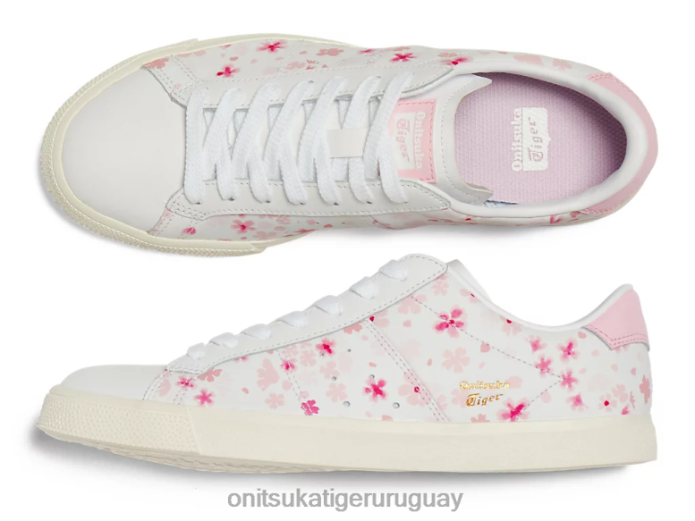 Onitsuka Tiger césped 30 unisexo J06BX18 blanco/algodón de azúcar zapatos