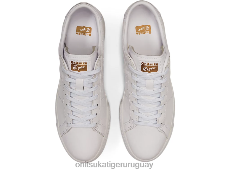 Onitsuka Tiger césped 30 unisexo J06BX339 blanco zapatos