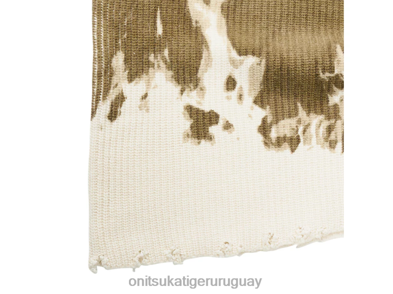 Onitsuka Tiger de punto superior hombres J06BX428 caqui/blanco ropa