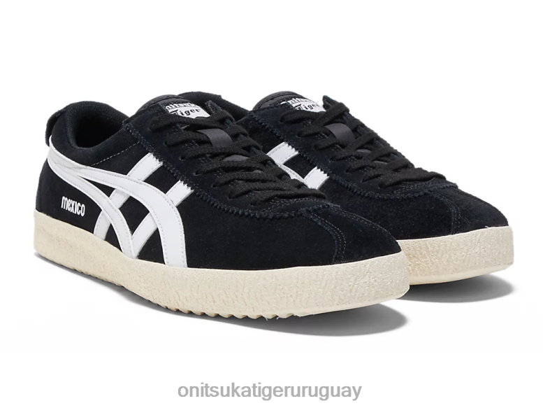 Onitsuka Tiger delegación de méxico unisexo J06BX49 blanco negro zapatos