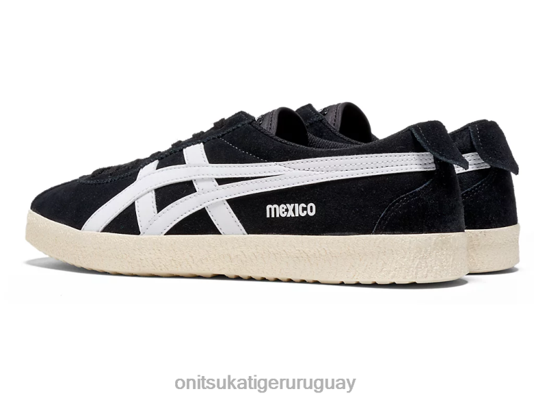 Onitsuka Tiger delegación de méxico unisexo J06BX49 blanco negro zapatos