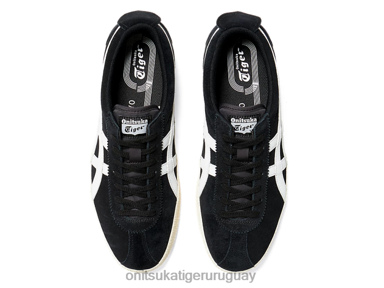 Onitsuka Tiger delegación de méxico unisexo J06BX49 blanco negro zapatos