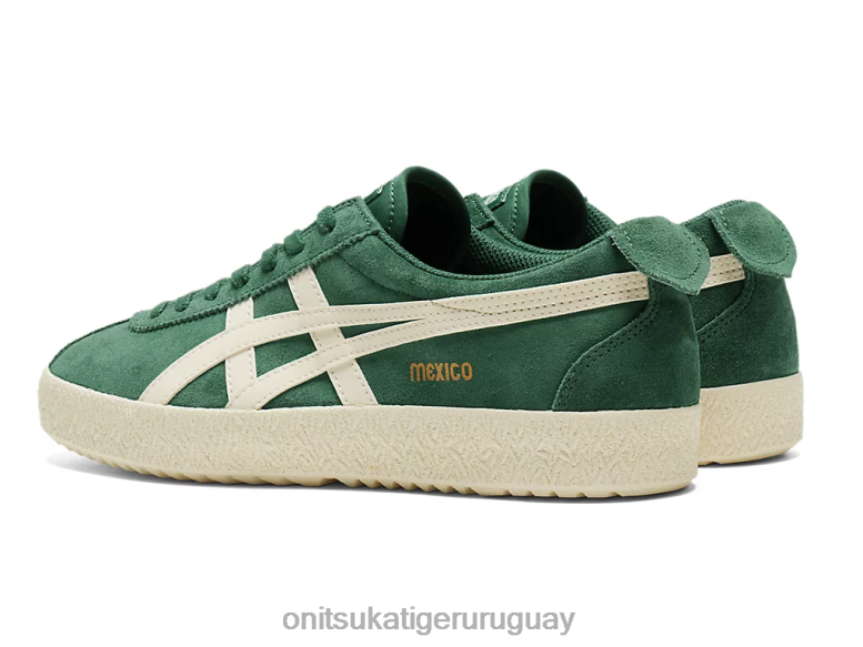 Onitsuka Tiger delegación de méxico unisexo J06BX73 verde pino/crema zapatos