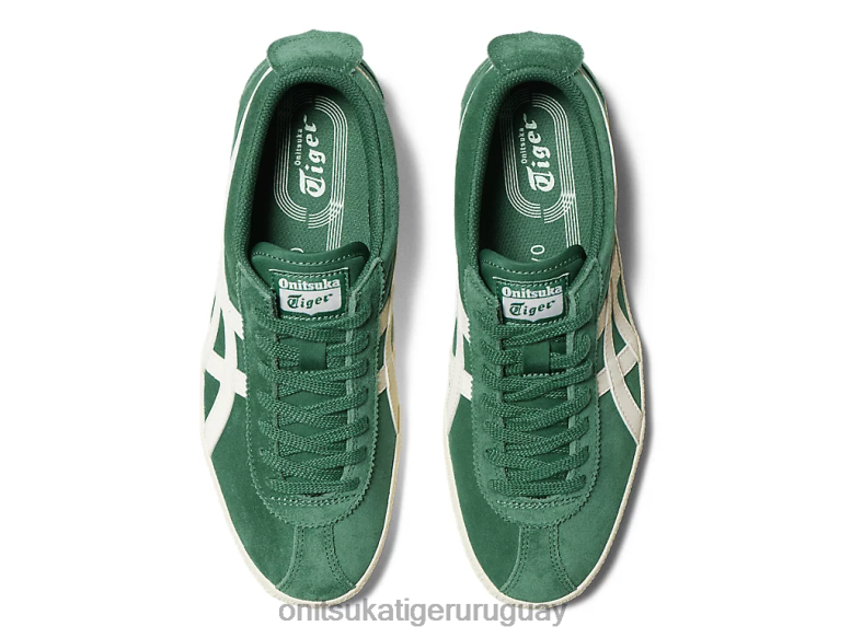 Onitsuka Tiger delegación de méxico unisexo J06BX73 verde pino/crema zapatos