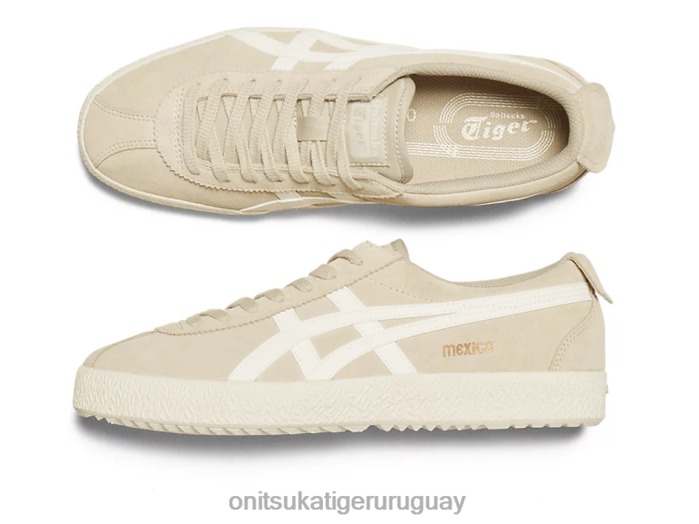 Onitsuka Tiger delegación de méxico unisexo J06BX77 crema de vainilla zapatos