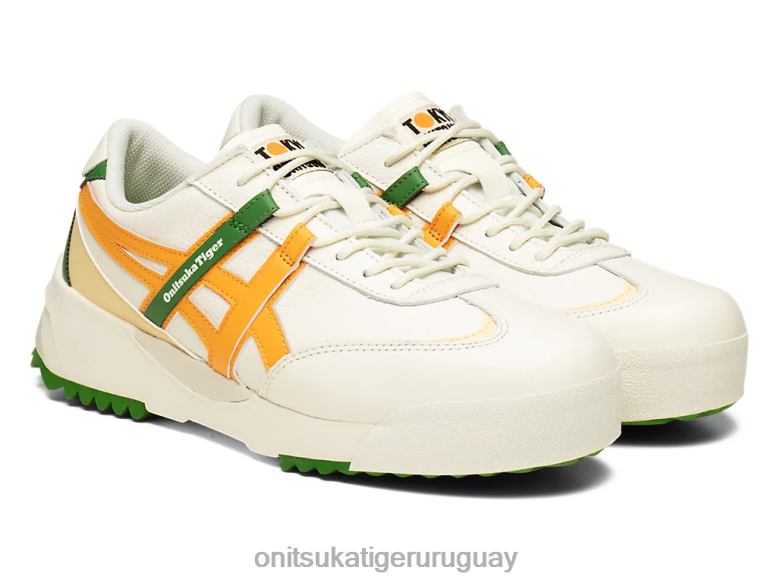 Onitsuka Tiger delegación ex unisexo J06BX105 crema/cítricos zapatos