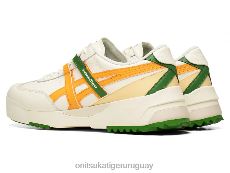 Onitsuka Tiger delegación ex unisexo J06BX105 crema/cítricos zapatos