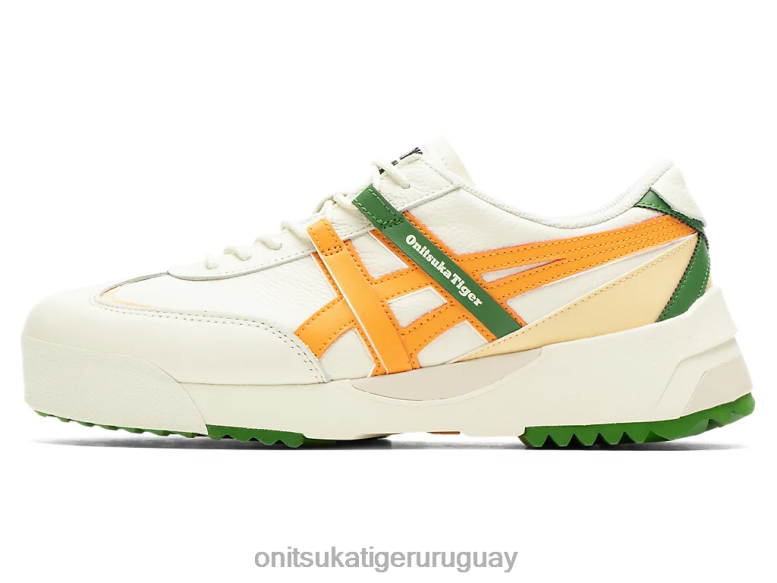 Onitsuka Tiger delegación ex unisexo J06BX105 crema/cítricos zapatos